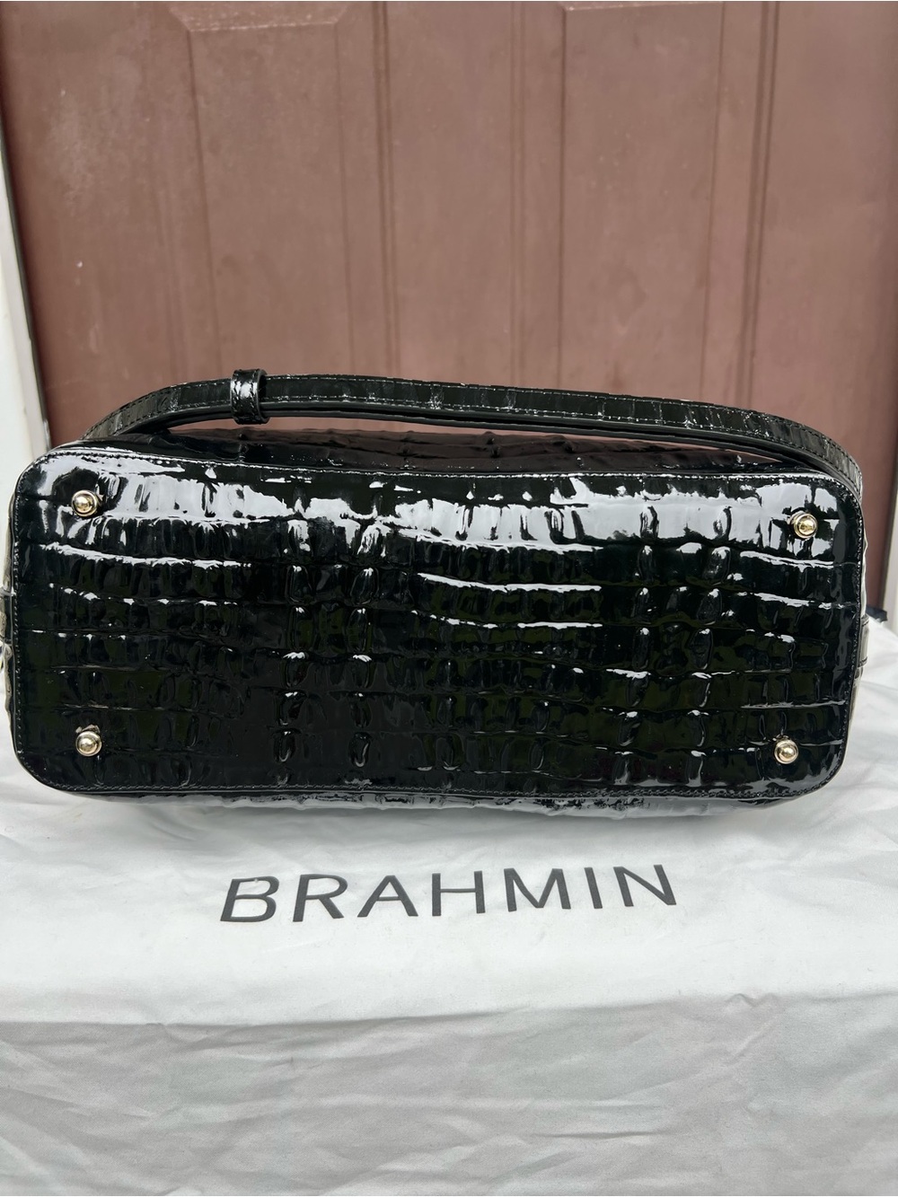 BRAHMIN MELBOURNE COLLECTION
LARGE DUXBURY DOME SATCHEL BAG - Picture 6 of 10